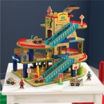 Garaj pentru masinute cu 4 nivele si spalatorie Wash n Go - Kidkraft 63470